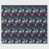 未来的な偉大なロボットの仲間を衰えた ラッピングペーパー (フラット)