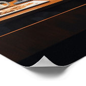 未来的な兵馬俑ポスター ポスター (角)