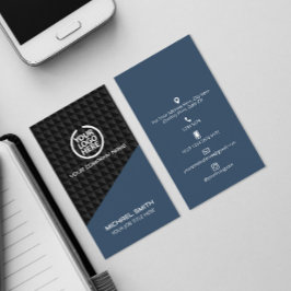 未来的な名刺ソーシャルメディアのアイコン 名刺