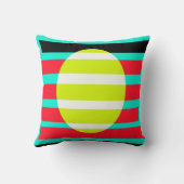 未来的な夕日 クッション (裏面)