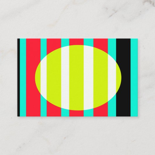 未来的な夕日 名刺 (正面)