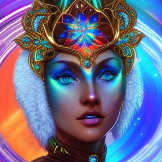 未来的な女性トップTシャツ Tシャツ