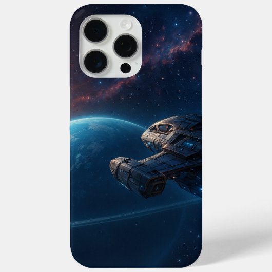未来的な宇宙船 Case-Mate iPhoneケース (裏面)