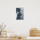 未来的な宇宙飛行士 – 宇宙探査ポスター ポスター (キッチン)