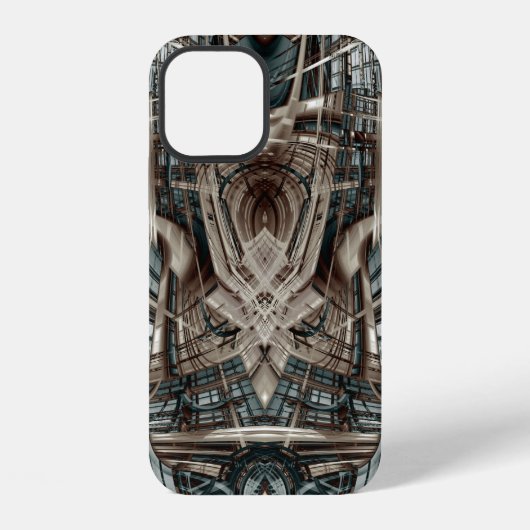 未来的な幻想建築 Case-Mate iPhoneケース iPhone 12ケース (裏面)