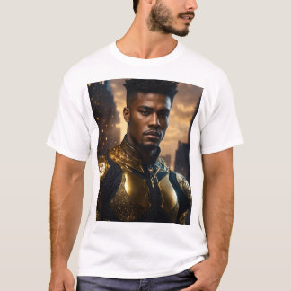 「未来的な戦士スパイラルTシャツ – はっきりした & Dynam Tシャツ