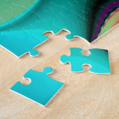 未来的な抽象芸術 ジグソーパズル (側面)