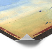 未来的な航空旅行/ハリー・グラント/ダーツ ポスター (角)