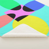 未来的な花 シェルパブランケット (3/4)