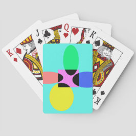 未来的な花 トランプ