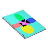 未来的な花 ノートブック (右側)