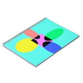 未来的な花 ノートブック (左側)