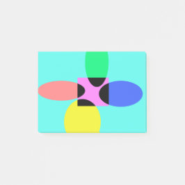 未来的な花 ポストイット