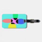 未来的な花 ラゲッジタグ (裏面横)