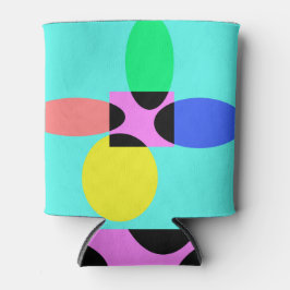 未来的な花 缶クーラー