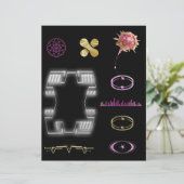 未来的な要素スクラップブックの装飾 (スタンド正面)