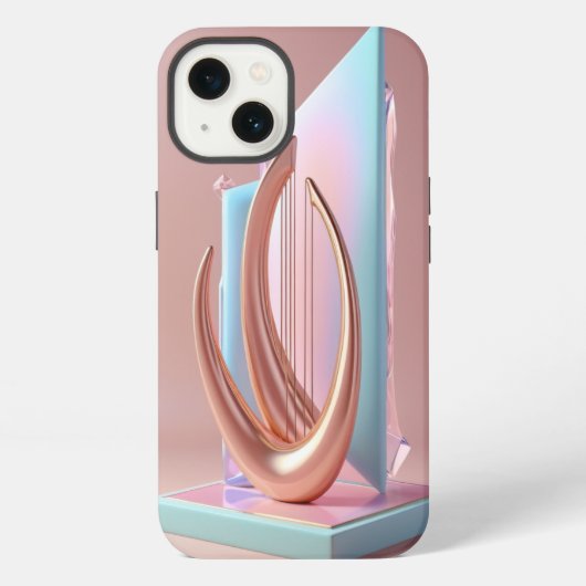 未来的な賞 iPhoneケース (裏面)