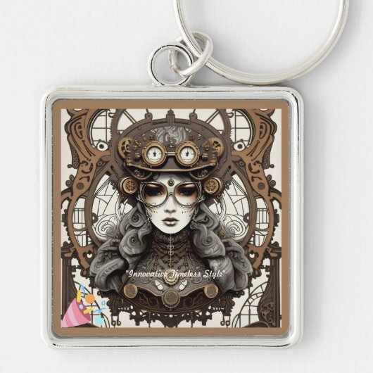 未来的な郷愁 キーホルダー (正面)