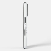 未来的な風景のスケッチ(姿) Case-Mate iPhoneケース (裏面 / 右)