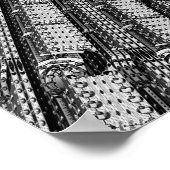 未来的な3Dフラクタル ポスター (角)