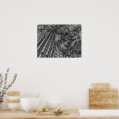 未来的な3Dフラクタル ポスター (キッチン)