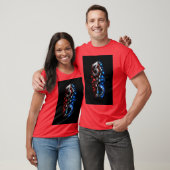 未来的な3D幾何学キューブデザインTシャツ Tシャツ (ユニセックス)