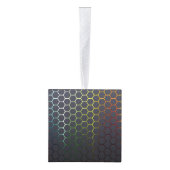 未来的な キューブオーナメント (右)