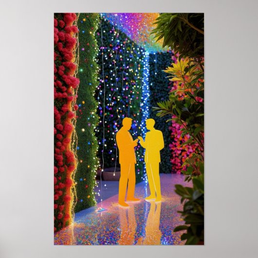 未来的な ポスター (正面)