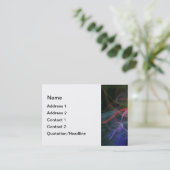 未来的な 名刺 (スタンド正面)