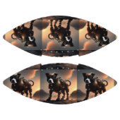 未来的な（犬）スタッフォードテリアロボット，サッカー アメリカンフットボール (パネル)