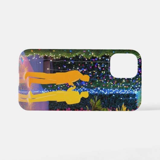 未来的な iPhoneケース (裏面横)