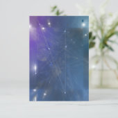 未来的なSci-Fiノードネットワーク空白の招待状 招待状 (スタンド正面)