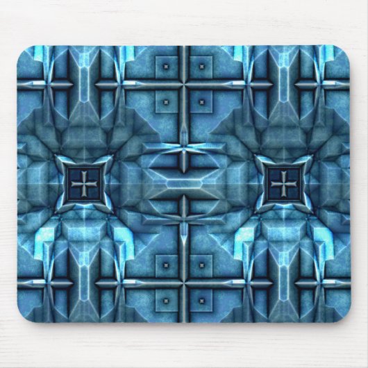 未来的なSFアーマー1 マウスパッド (正面)