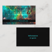 未来的またはSF作家名刺 名刺 (正面/裏面)