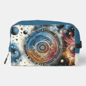 未来的ろうけつ染めコズミックアート – 宇宙デザイン ドップキット (裏面)