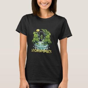 未来的アエロポニクス水耕栽培Coo Tシャツ