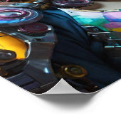 未来的アニメキャラクター ポスター (角)