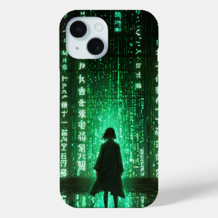 未来的アニメ iPhone 15ケース