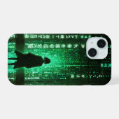 未来的アニメ iPhone 15ケース (裏面横)