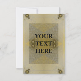 未来的アートデコパーティ招待状 招待状