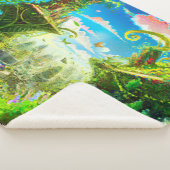 未来的カラフル植物都市AIがアートを生み出す シェルパブランケット (3/4)