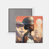 未来的クイーン未来的SF マグネット (正面/裏面)