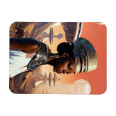 未来的クイーン未来的SF マグネット (横)