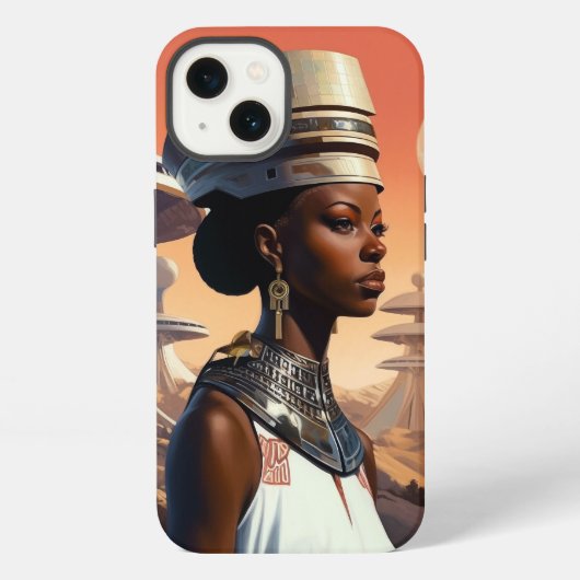未来的クイーン未来的SF iPhoneケース (裏面)