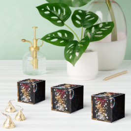未来的クリスマスモザイクコラム3D フェイバーボックス