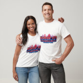 未来的クロームレターの「アメリカンドリーム 2.0」 Tシャツ (ユニセックス)