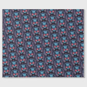 未来的サイバーキャット ラッピングペーパー (フラット)