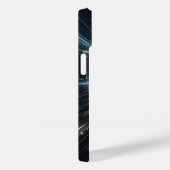 未来的サイバーキューブフォンケース - ハイテクグロウ Case-Mate iPhoneケース (裏面 / 右)