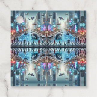 未来的シティメッセージカード フェイバータグ