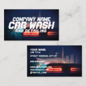 未来的スタイル 車の  名刺 (正面/裏面)